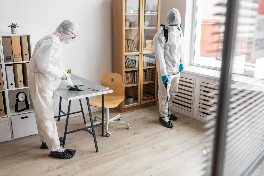  Preventing termite damage in commercial properties through regular inspections and effective termite control treatments.