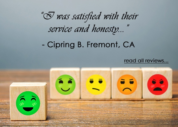 Client Review - Cipring B - Fremont, CA